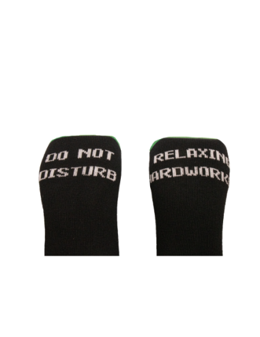 BENNONKY Black/Green Socks