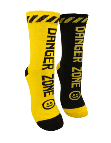 BENNONKY Black/Yellow Socks