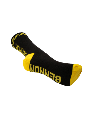 BENNONKY Black/Yellow Socks