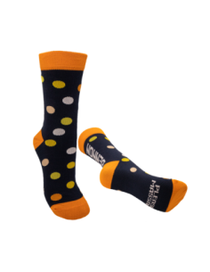 BENNONKY Blue/Orange Socks 2