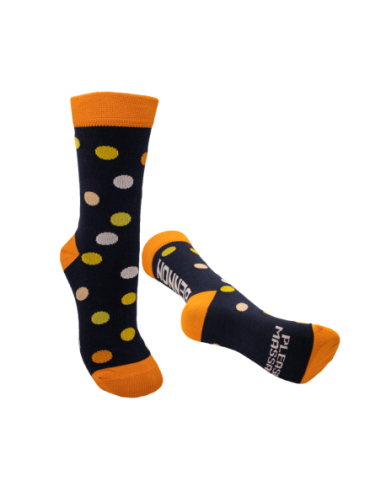 BENNONKY Blue/Orange Socks