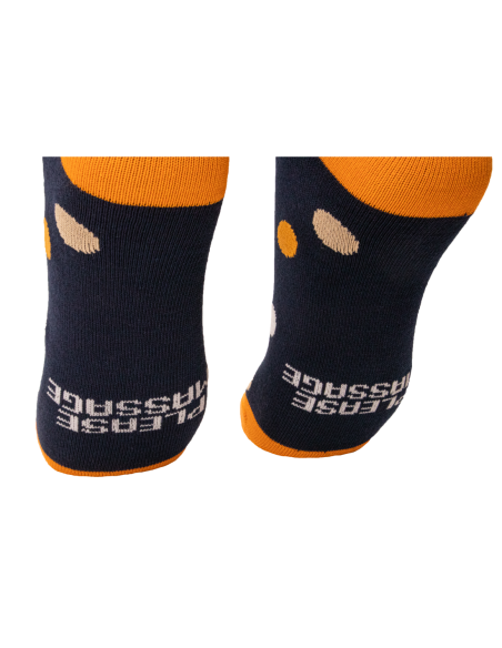 BENNONKY Blue/Orange Socks