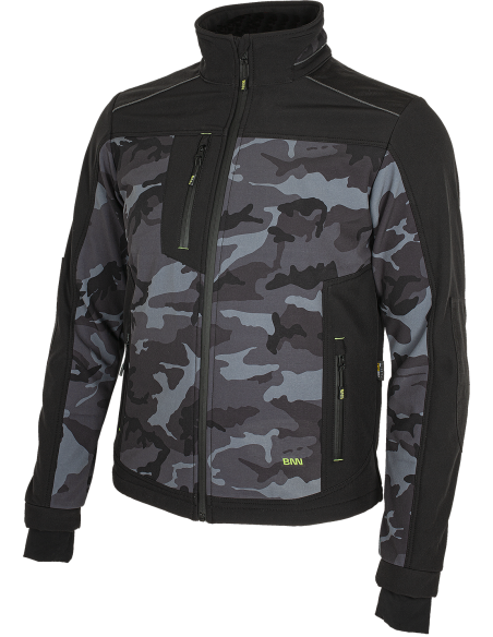 CAMOS Jacket black/grey