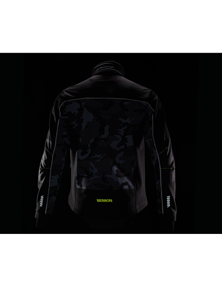 CAMOS Jacket black/grey