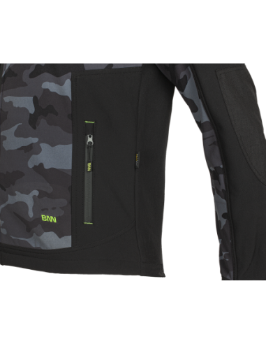 CAMOS Jacket black/grey