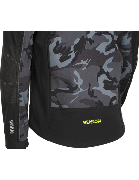 CAMOS Jacket black/grey