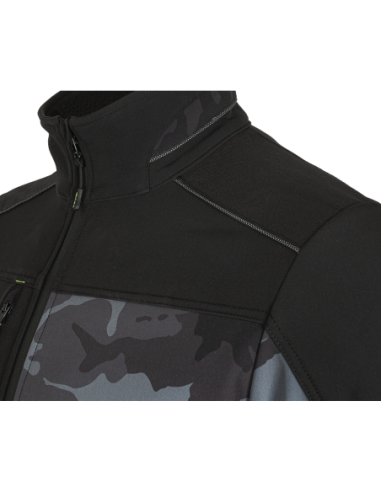CAMOS Jacket black/grey