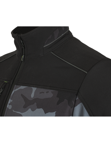 CAMOS Jacket black/grey