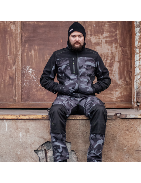 CAMOS Jacket black/grey