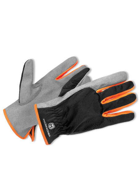 CARPOS Gloves grey/orange