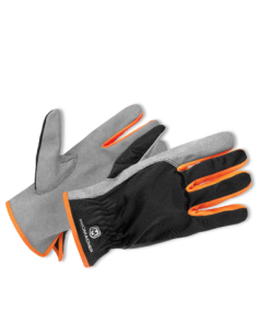 CARPOS Gloves grey/orange (12 pcs)