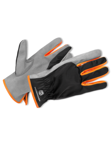 CARPOS Gloves grey/orange (12 pcs)
