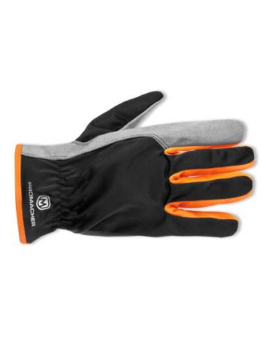 CARPOS Gloves grey/orange (12 pcs)