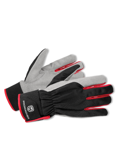 CARPOS VELCRO Gloves grey/red