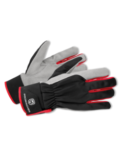 CARPOS VELCRO Gloves grey/red (12 pcs) 2