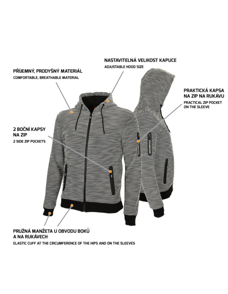 CHORTOS Sweatshirt grey