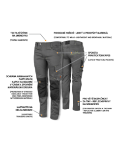 EREBOS LIGHT Trousers grey 2