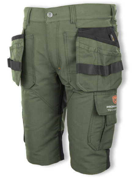 EREBOS Shorts green/black