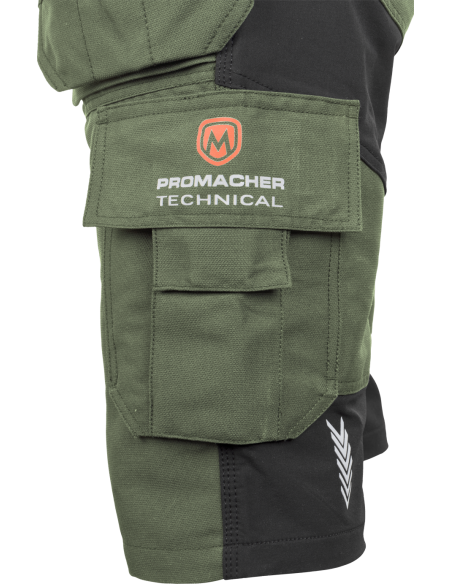 EREBOS Shorts green/black