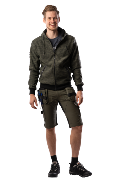 EREBOS Shorts green/black