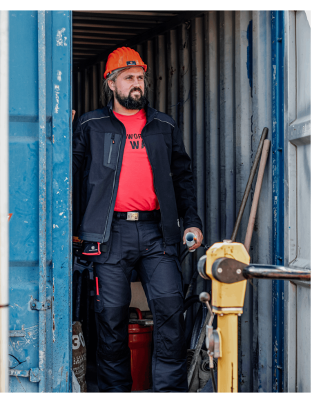 EREBOS Trousers black