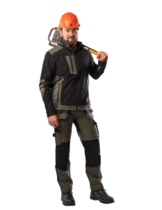 EREBOS Trousers green/black 2