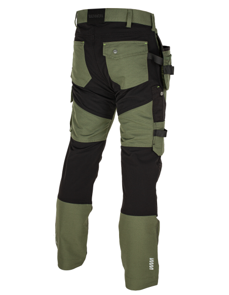 EREBOS Trousers green/black