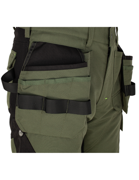 EREBOS Trousers green/black