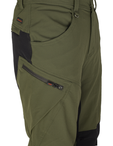 FOBOS Trousers green/black