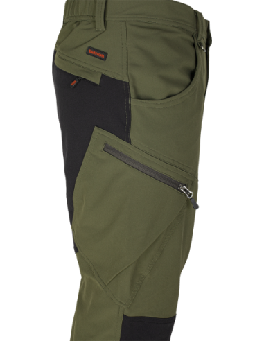 FOBOS Trousers green/black