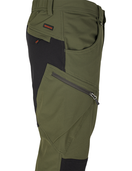 FOBOS Trousers green/black