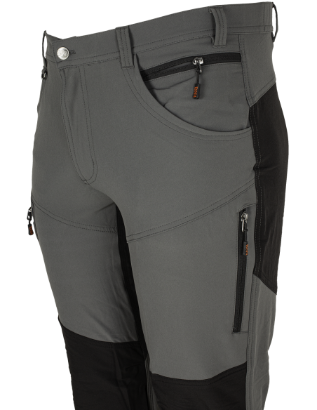 FOBOS Trousers grey/black