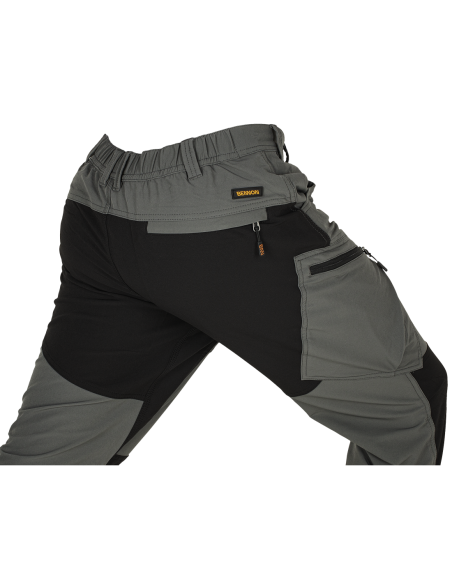 FOBOS Trousers grey/black