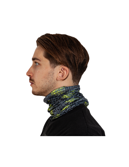 KAIROS Neckwarmer grey/green