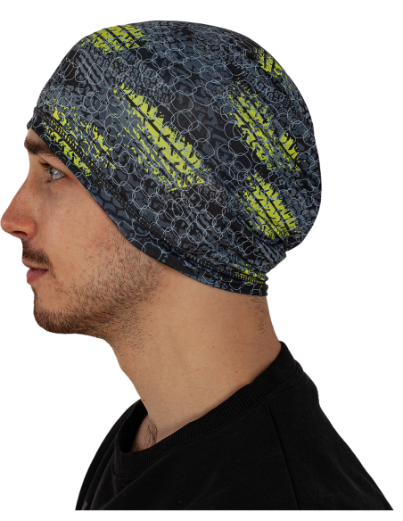 KAIROS Neckwarmer grey/green