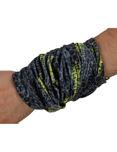 KAIROS Neckwarmer grey/green