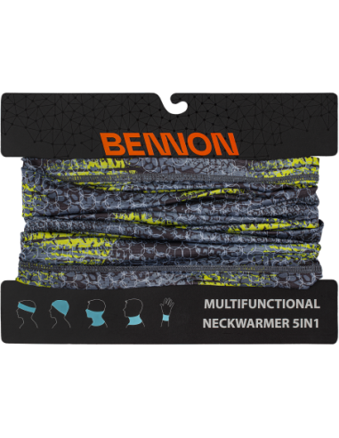 KAIROS Neckwarmer grey/green