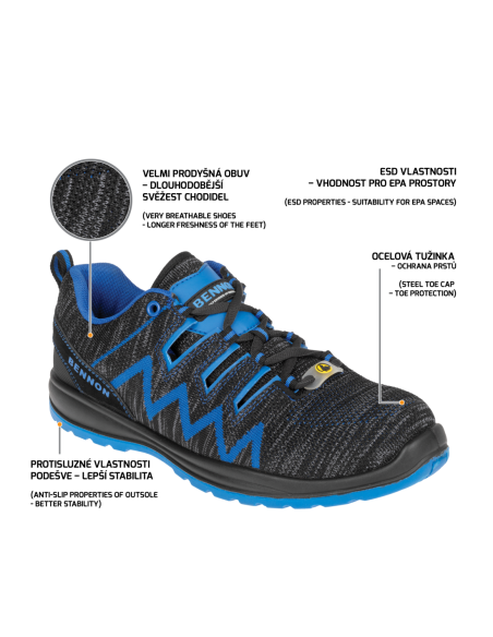 KNITTER S1 ESD Sandal