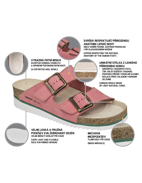 KORKY PINK Slipper