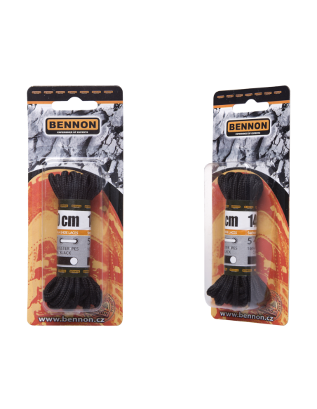 Laces Black Box 140 cm