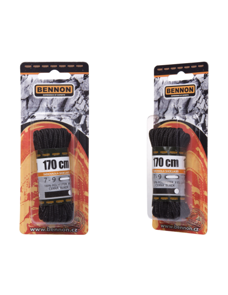 Laces Black Box 170 cm