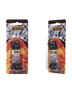 Laces Black-Grey Box 120 cm 2