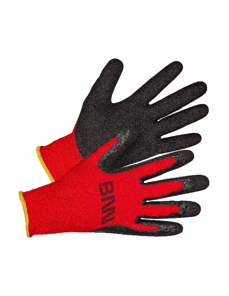 MANOS Gloves black/red (12 pcs)