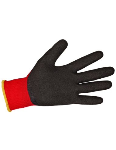 MANOS Gloves black/red (12 pcs)
