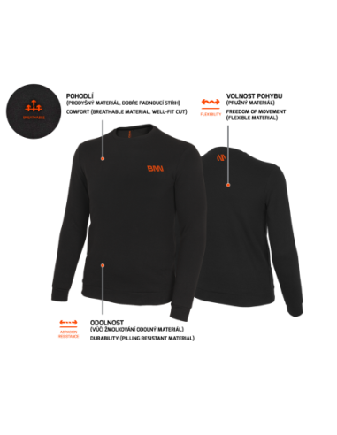 MYKONOS Sweatshirt black