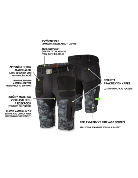 PREDATOR Shorts black/grey