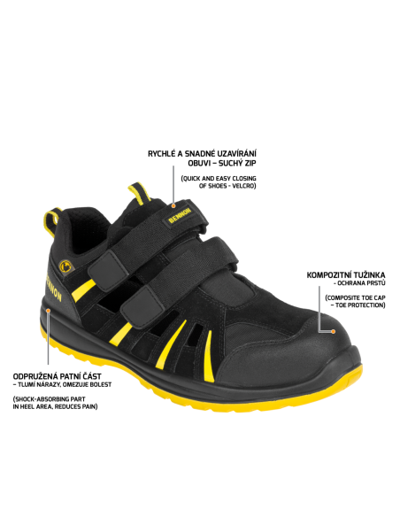 RIBBON S1 ESD Sandal