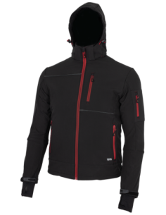 RUFUS Jacket black/red 2