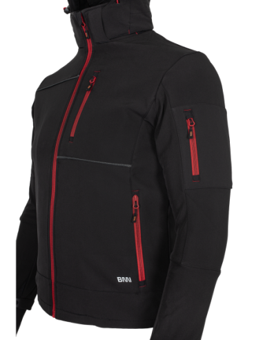 RUFUS Jacket black/red