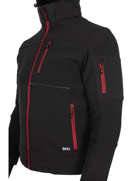 RUFUS Jacket black/red